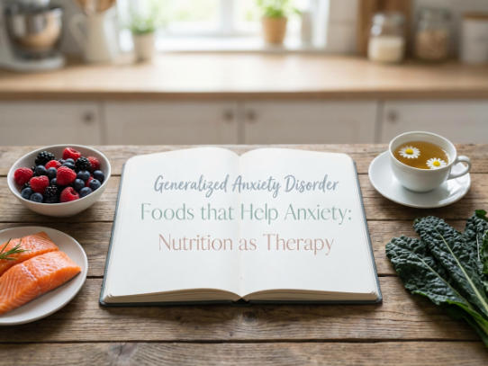 Generalized Anxiety Disorder Foods that Help Anxiety