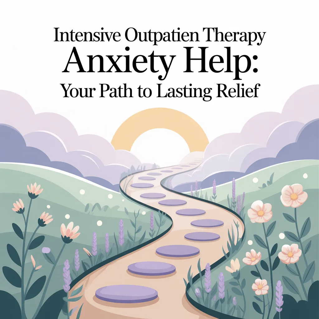 Intensive Outpatient Therapy Anxiety Help